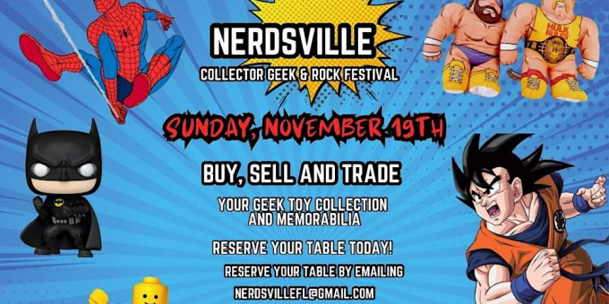 Nerdsville - Collector Geek & Rock Festival