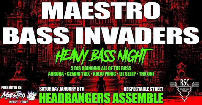 Maestro Bass Invaders